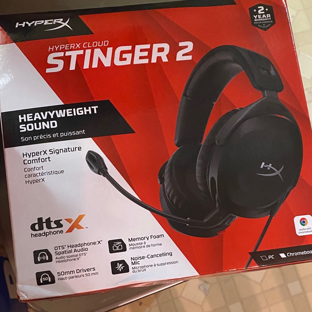 HyperX Cloud Stinger 2 Gaming Headphones